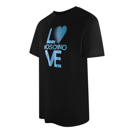 Camiseta Negra Con El Logotipo De Love Moschino - Image 3