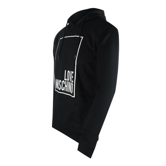 Sudadera Negra Con Capucha Y Logo De Love Moschino - Image 2