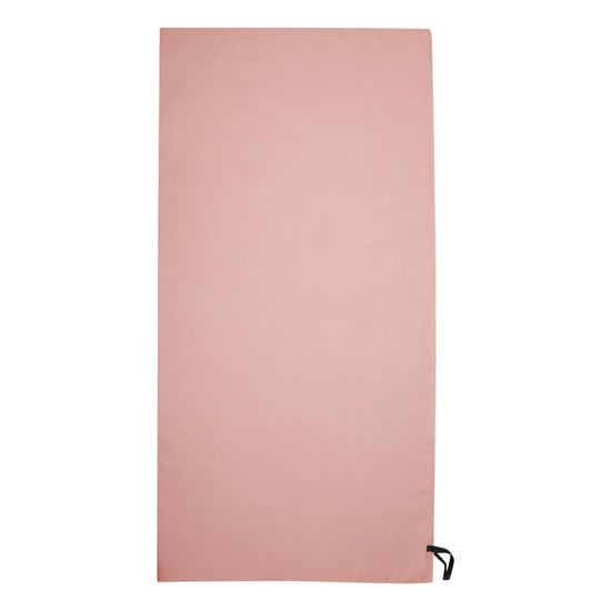 Regatta Striped Microfibre Beach Towel (Seashell Pink/White) - Image 2