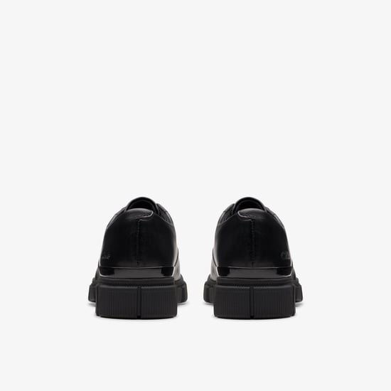Evyn Lace Kid Black Leather Zapatos - Image 5