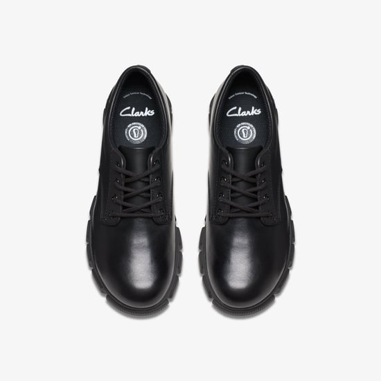 Evyn Lace Kid Black Leather Zapatos - Image 6