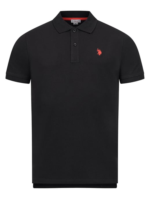 Polo básico de manga corta para hombre U.S. Polo Assn. con tejido elástico - Image 1