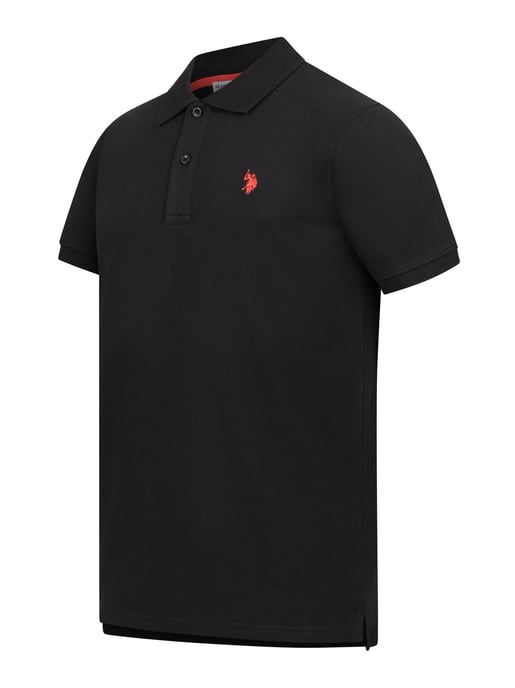 Polo básico de manga corta para hombre U.S. Polo Assn. con tejido elástico - Image 2