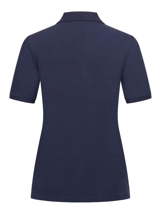 U.S. POLO ASSN. Camiseta polo femenina de manga corta hecha de elastano de algodón - Image 3