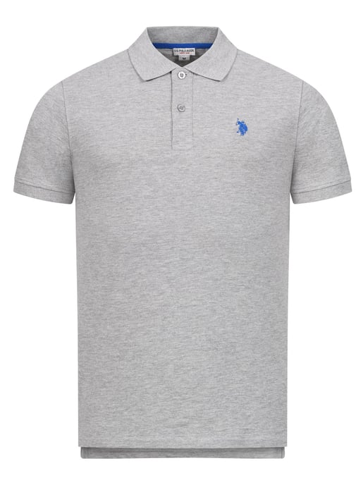 Polo básico de manga corta para hombre U.S. Polo Assn. con tejido elástico - Image 1
