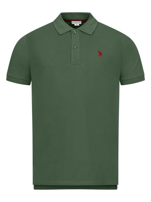 Polo básico de manga corta para hombre U.S. Polo Assn. con tejido elástico - Image 1