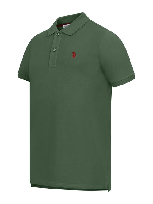Polo básico de manga corta para hombre U.S. Polo Assn. con tejido elástico - Image 2