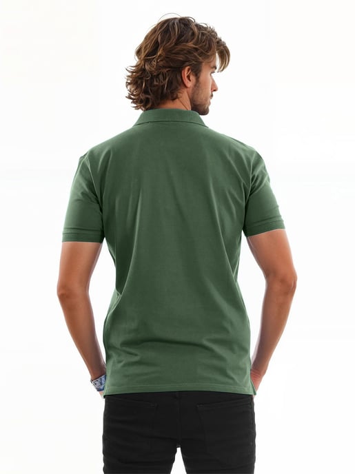 Polo básico de manga corta para hombre U.S. Polo Assn. con tejido elástico - Image 6