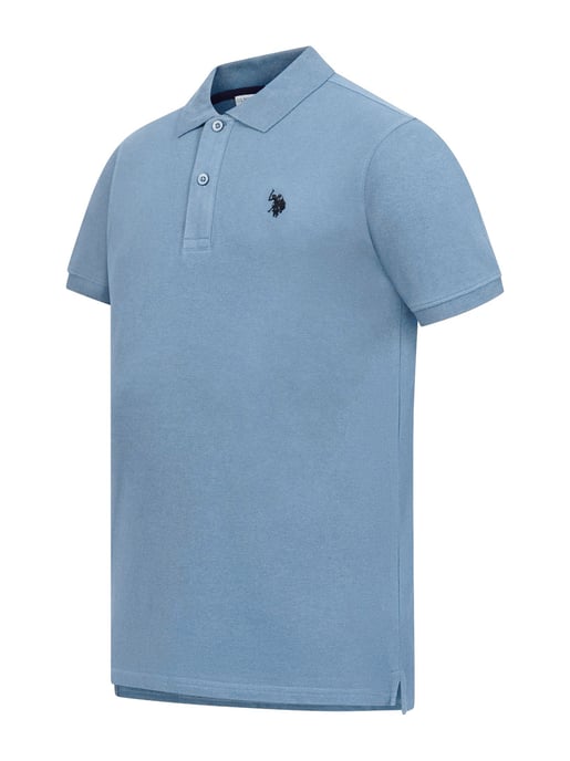 Polo básico de manga corta para hombre U.S. Polo Assn. con tejido elástico - Image 2