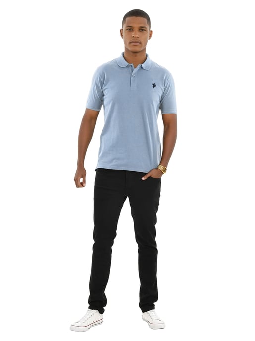 Polo básico de manga corta para hombre U.S. Polo Assn. con tejido elástico - Image 4