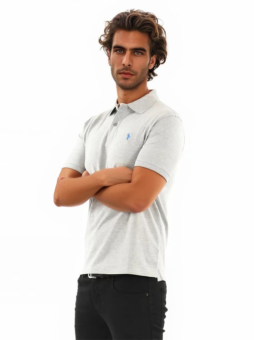 Polo básico de manga corta para hombre U.S. Polo Assn. con tejido elástico - Image 5