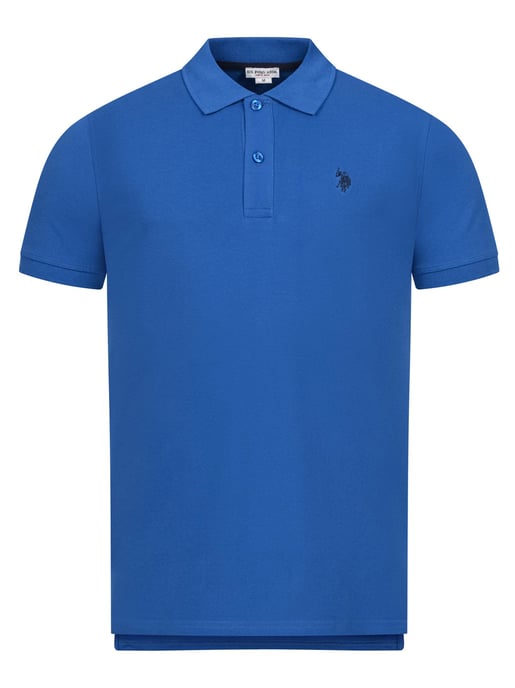 Polo básico de manga corta para hombre U.S. Polo Assn. con tejido elástico - Image 1
