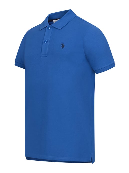 Polo básico de manga corta para hombre U.S. Polo Assn. con tejido elástico - Image 2