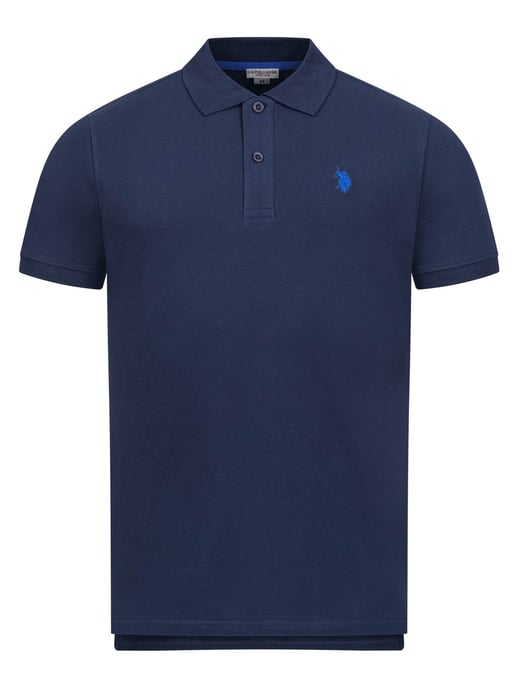 Polo básico de manga corta para hombre U.S. Polo Assn. con tejido elástico - Image 1
