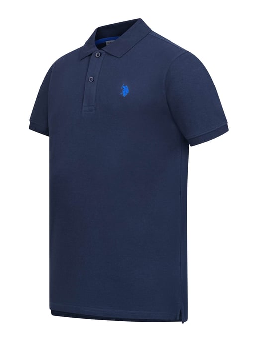 Polo básico de manga corta para hombre U.S. Polo Assn. con tejido elástico - Image 2