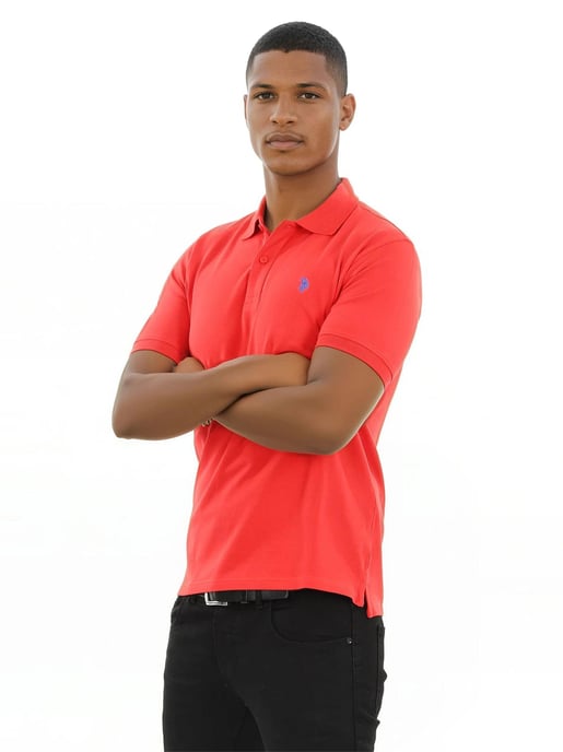 Polo básico de manga corta para hombre U.S. Polo Assn. con tejido elástico - Image 5