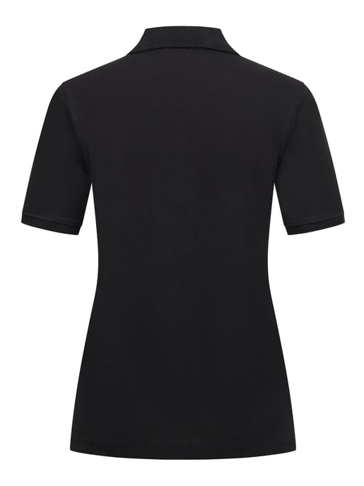 U.S. POLO ASSN. Camiseta polo femenina de manga corta hecha de elastano de algodón - Image 3