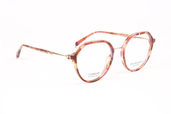 Ana Hickmann Optical Frame AH1554T G22 52 Titanium - Image 1