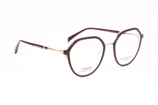 Ana Hickmann Optical Frame AH1554T H01 52 Titanium - Image 1