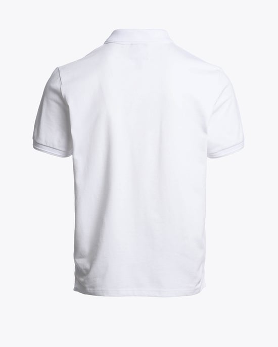 Camisa Polo Wellington en Blanco - Image 2
