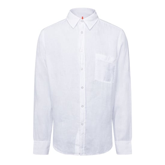 Camisa Boss Relegant 6 para Hombre en Blanco - Image 1
