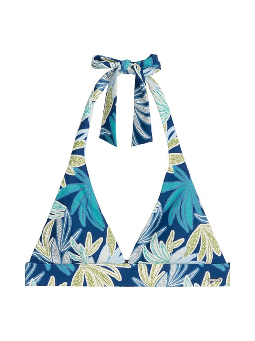 Marc O'Polo Mujeres Top de bikini triangular Bohemian Leaf - Image 1