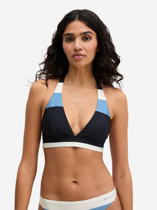 Marc O'Polo Mujeres Top de bikini triangular Summer Stripes - Image 2