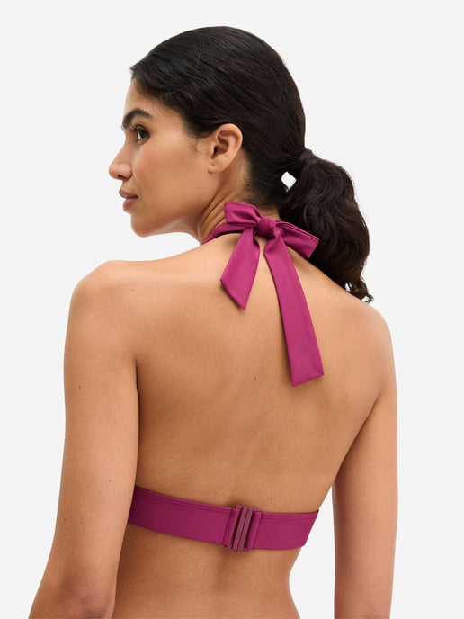 Marc O'Polo Mujeres Top de bikini triangular Abstract Leaf - Image 3