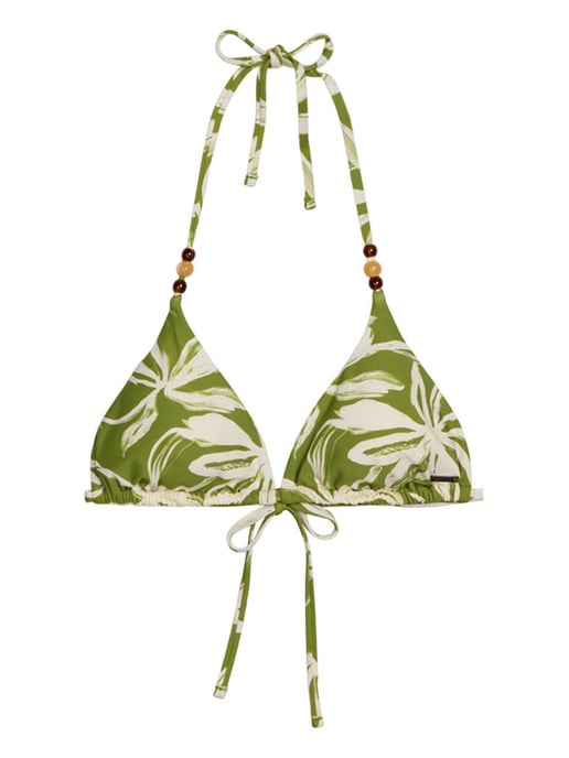 Marc O'Polo Mujeres Top de bikini triangular Abstract Flower - Image 1