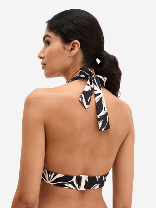 Marc O'Polo Mujeres Top de bikini triangular Abstract Floral - Image 3