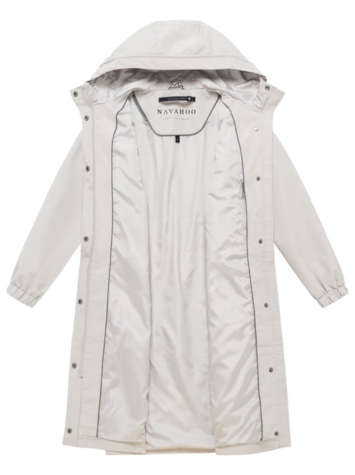Parka de entretiempo para mujer Navahoo Kirschwind con capucha - Image 5