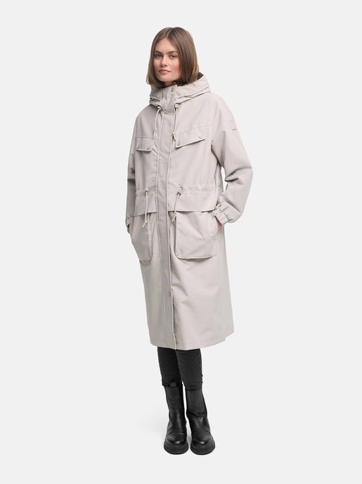 Parka de entretiempo para mujer Navahoo Kirschwind con capucha - Image 6