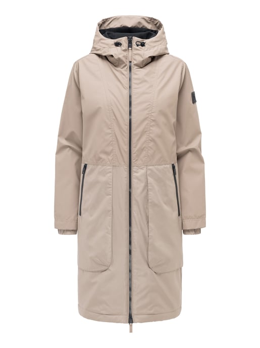 Parka de entretiempo para mujer Navahoo Edelumhang con capucha - Image 1