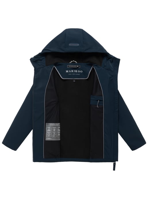 Chaqueta softshell de entretiempo para mujer Marikoo Minaa con capucha - Image 4