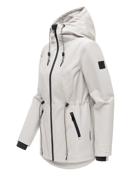 Chaqueta de entretiempo para mujer Navahoo Blumentanz con capucha - Image 2