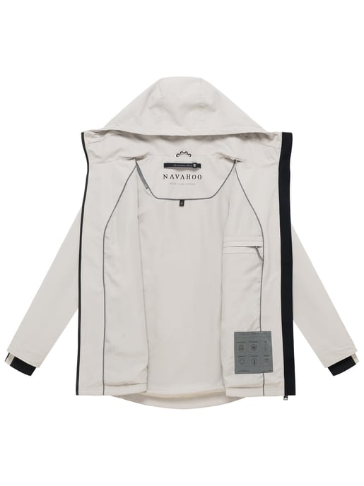Chaqueta de entretiempo para mujer Navahoo Blumentanz con capucha - Image 4