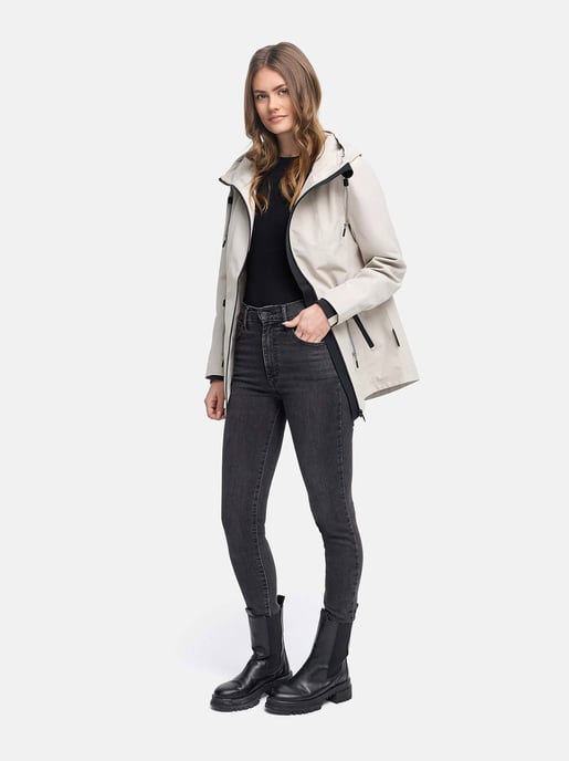 Chaqueta de entretiempo para mujer Navahoo Blumentanz con capucha - Image 6