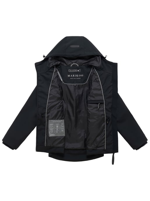 Chaqueta de entretiempo para mujer Marikoo Katzilein con capucha - Image 4