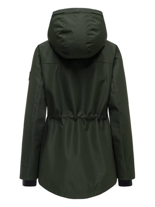 Chaqueta de entretiempo para mujer Navahoo Blumentanz con capucha - Image 3