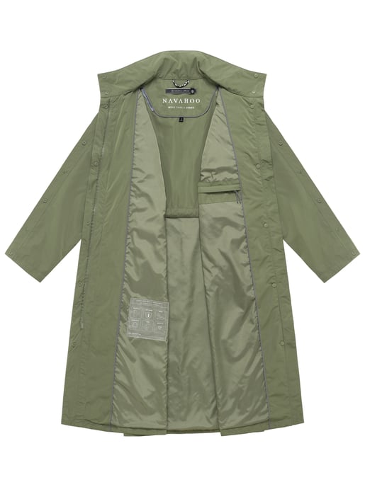 Parka de entretiempo para mujer Navahoo Zenblüte con cuello alto - Image 4