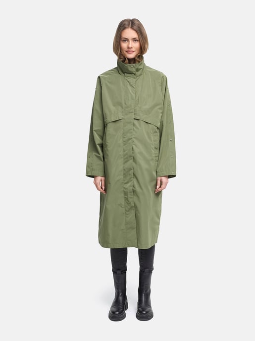 Parka de entretiempo para mujer Navahoo Zenblüte con cuello alto - Image 5