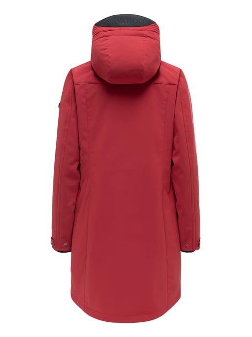 Chaqueta softshell de entretiempo para mujer Navahoo Morgennebel con capucha - Image 3