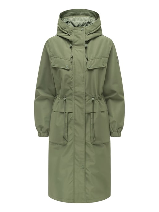 Parka de entretiempo para mujer Navahoo Kirschwind con capucha - Image 2