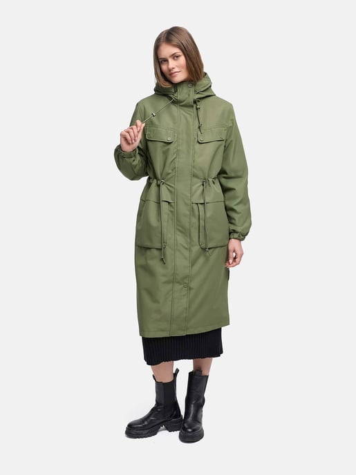 Parka de entretiempo para mujer Navahoo Kirschwind con capucha - Image 6