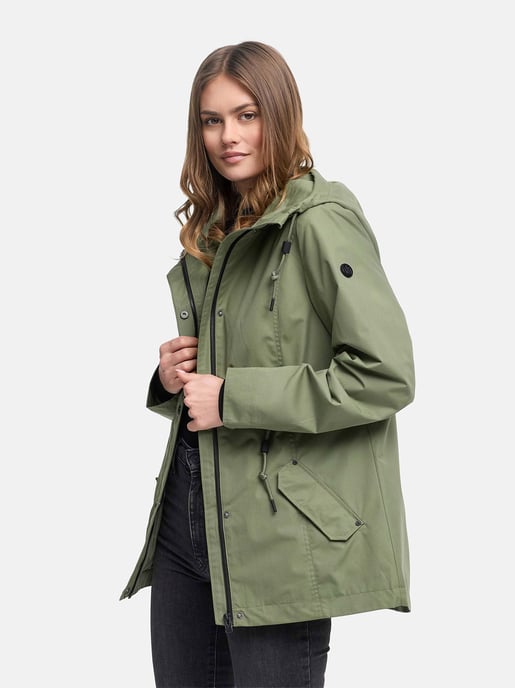 Chaqueta de entretiempo para mujer Marikoo Bonbonparty con capucha - Image 6