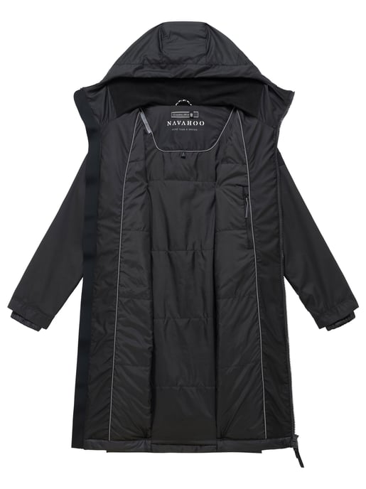 Parka de entretiempo para mujer Navahoo Edelumhang con capucha - Image 5