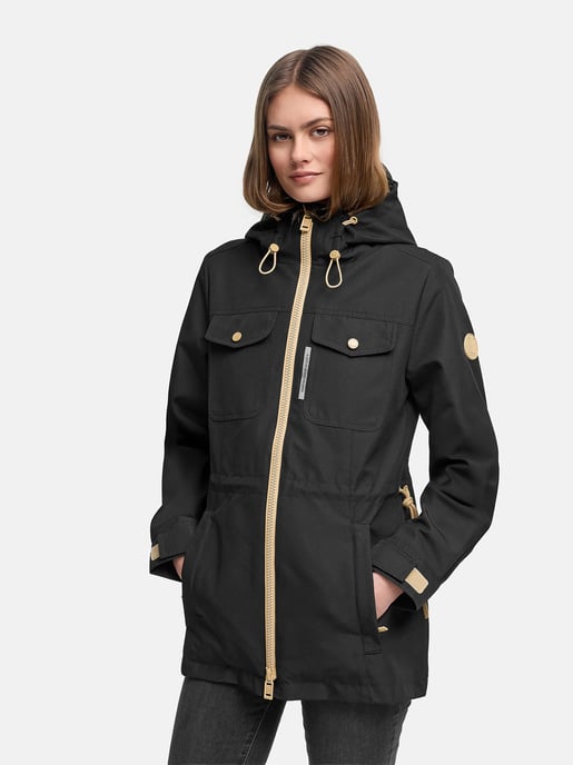 Parka de entretiempo para mujer Marikoo Sohaa con capucha - Image 5