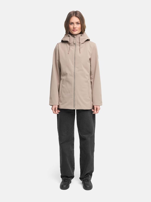 Chaqueta softshell de entretiempo para mujer Marikoo Minaa con capucha - Image 5