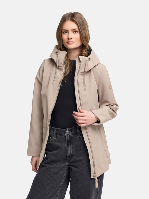 Chaqueta softshell de entretiempo para mujer Marikoo Minaa con capucha - Image 6