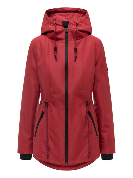 Chaqueta de entretiempo para mujer Navahoo Blumentanz con capucha - Image 1